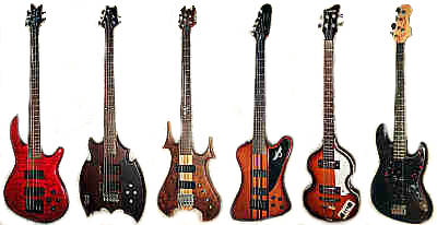 Bass-Gitarren