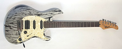 E-Gitarre CORT G210 Mystic Ice Crazer