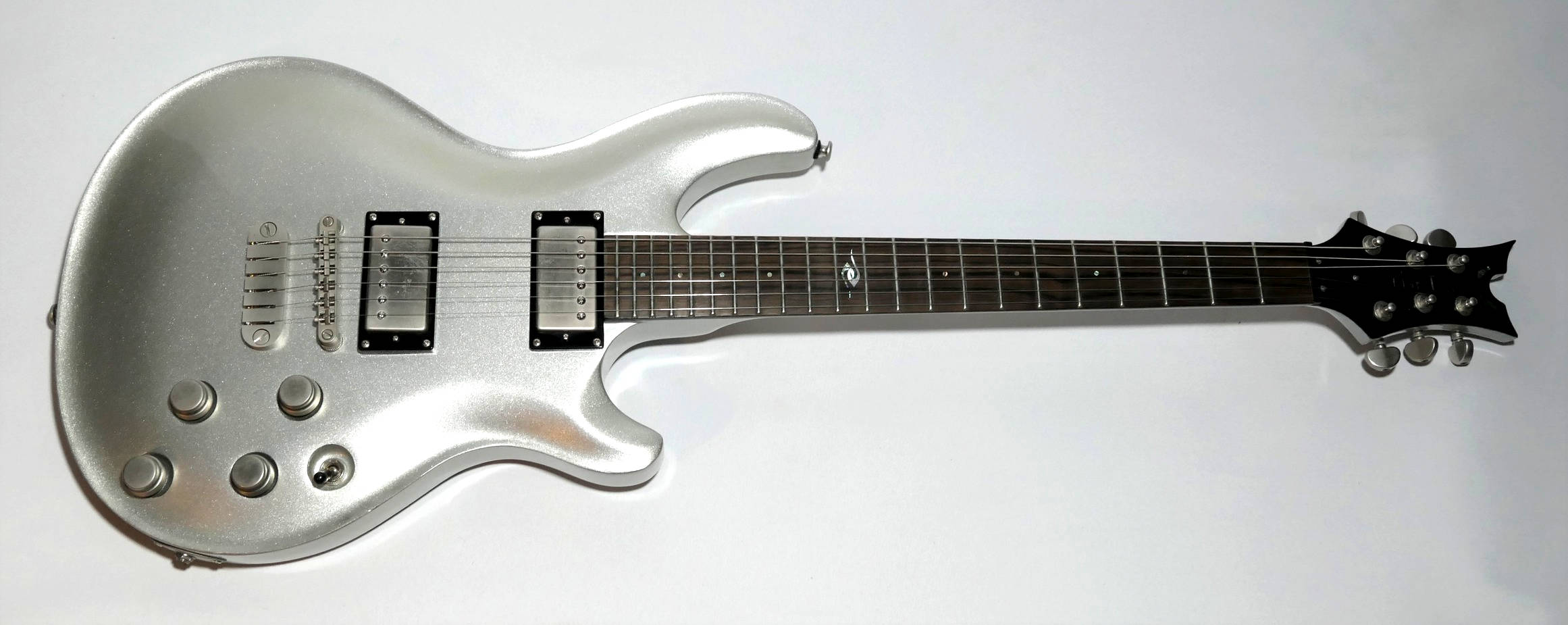 E-Gitarre DEAN Hardtail silver sparkle