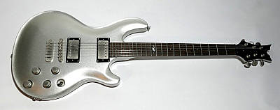 E-Gitarre DEAN Hardtail silver sparkle