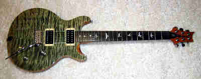 E-Gitarre PRS SE Santana Trampas Green Ltd. Edition
