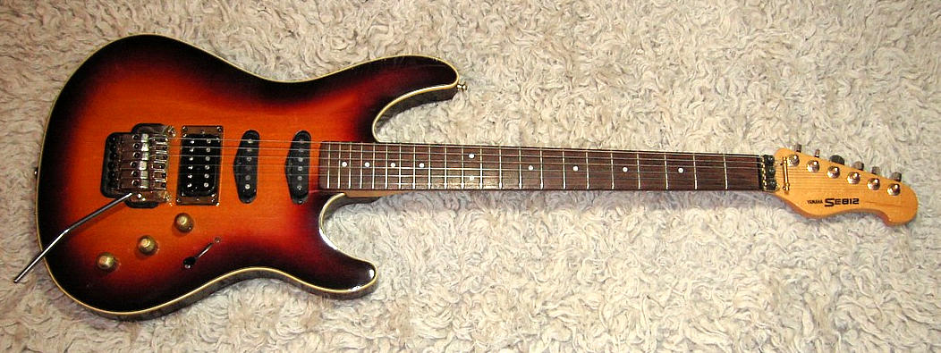E-Gitarre YAMAHA SE812, gebraucht