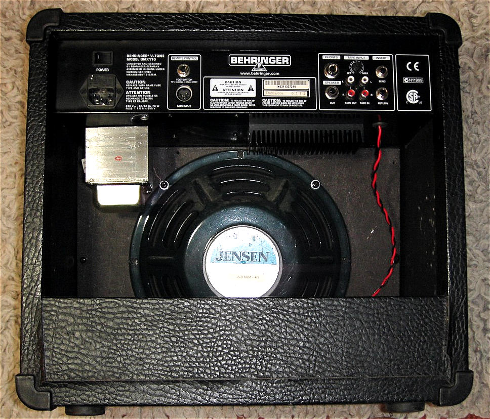 behringer-gmx110 - Details